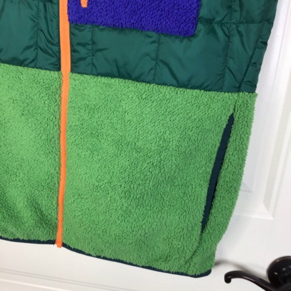 Cotopaxi Trico Hybrid Vest in Green and Blue Size Medium. - Picture 3 of 7